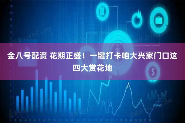 金八号配资 花期正盛！一键打卡咱大兴家门口这四大赏花地